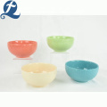 High quality round cheap creative restaurant ceramic noodle bowl